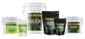 Silica Earth Full Organic Product Line of Volcanic Minerals.
