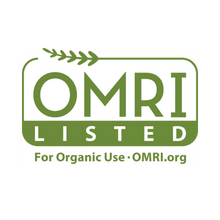 OMRI listed for organic use logo. Omri.org